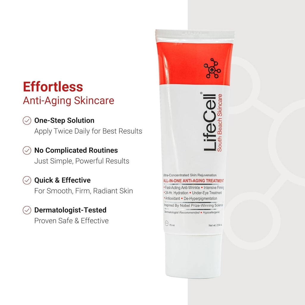 LifeCell All-In-One Anti Aging Cream 2.54 oz